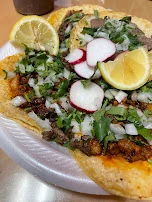 Asada Steak Taco and Chicken Taco